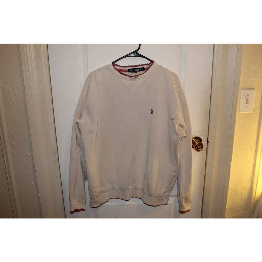 ⛵ VINTAGE DISTRESSED NAUTICA CREWNECK